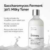 تونر میلکی اوردینری Saccharomyces Ferment 30% milky