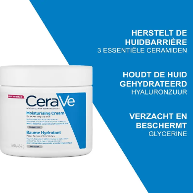 کرم مرطوب کننده پوست خشک کاسه ای سراوی cerave حجم 454 گرم