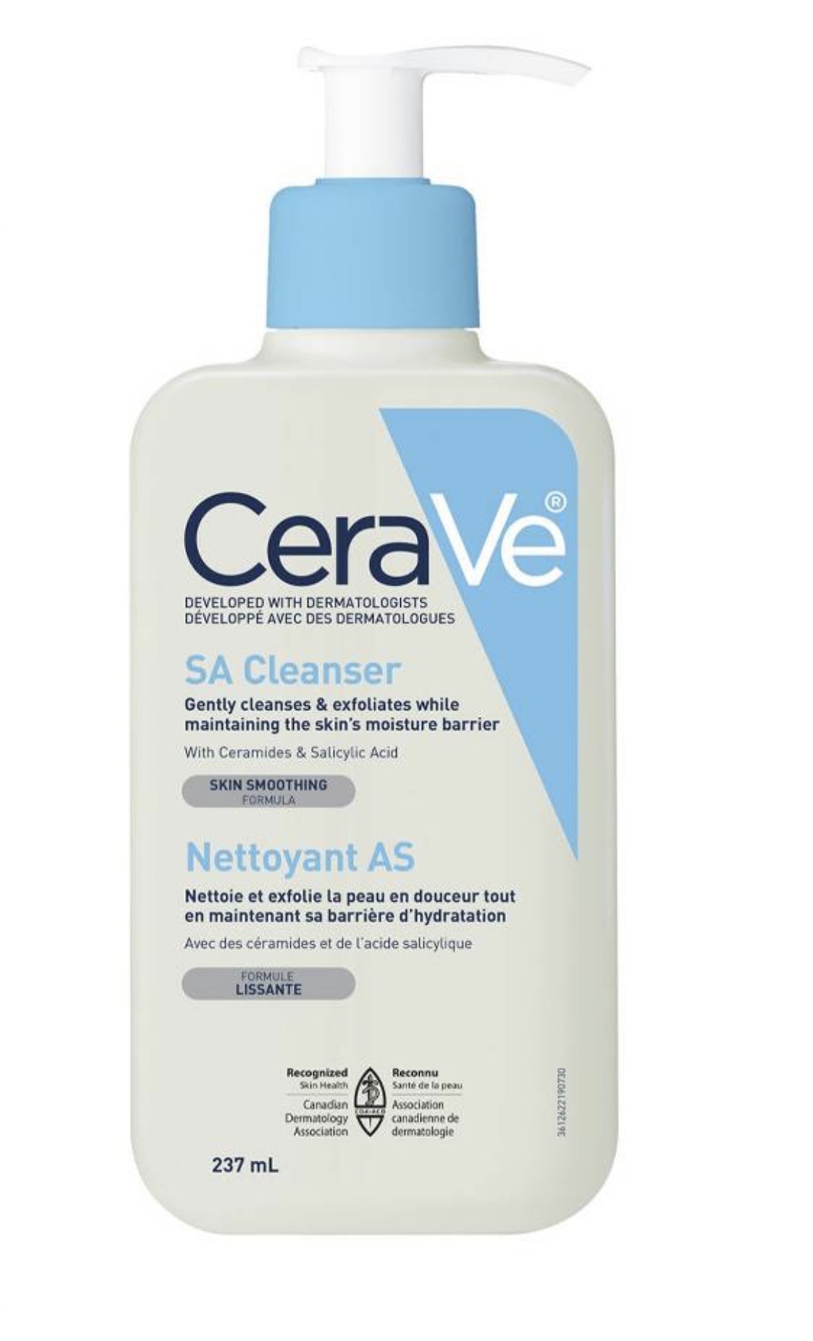 شوینده SA سراوی CeraVe حجم ۲۳۶ میلی لیتر