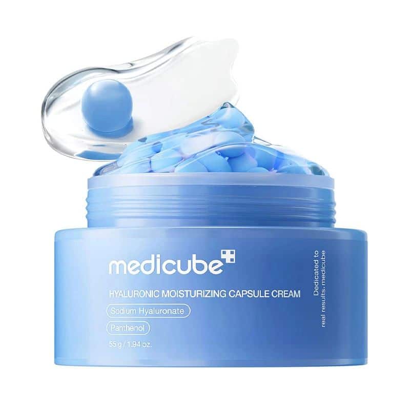 کرم کپسولی هیالورونیک اسید مدی کیوب – آبرسان عمیق پوست / Medicube