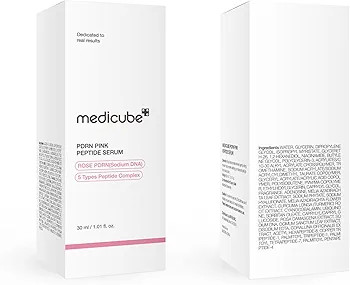 سرم جوانساز و روشن کننده pdrn صورتی مدی کیوب / Medicube