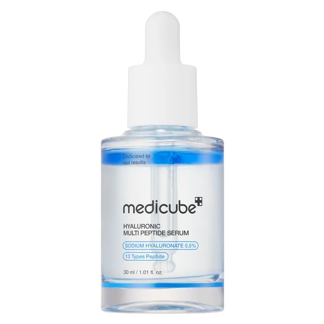 سرم هیالورونیک اسید و مولتی پپتاید مدی کیوب – آبرسان و ضد چروک / Medicube