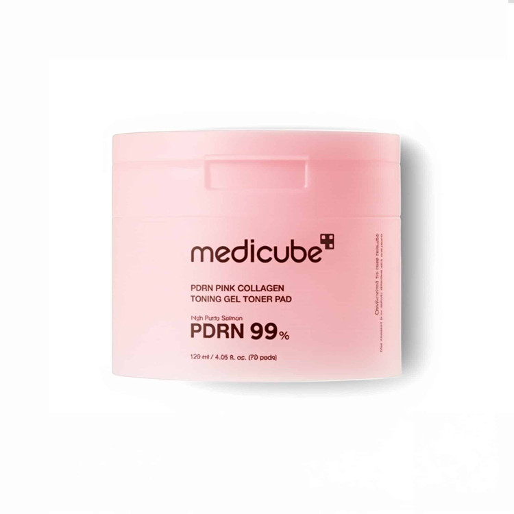 د تونر ژلی PDRN و کلاژن صورتی مدی کیوب / Medicube